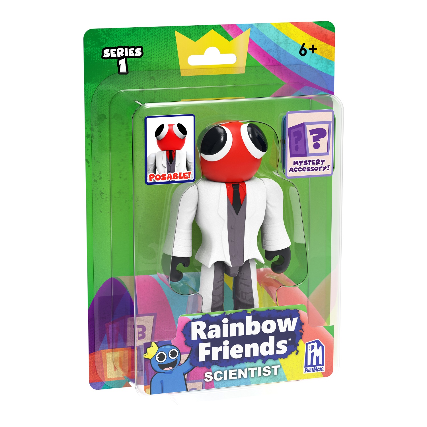 Фигурка ROBLOX Rainbow Friends Scientist - фото 2