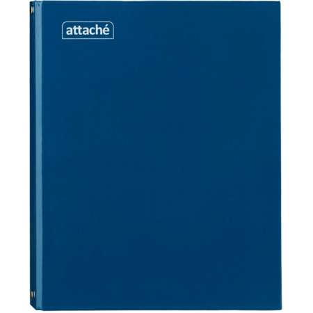 Бизнес-тетрадь Attache А5 80 листов на кольцах синий обложка 7БЦ 2 шт