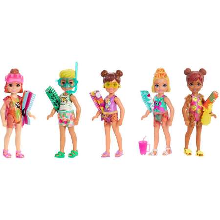 Кукла Barbie Челси Песок и Солнце в непрозрачной упаковке (Сюрприз) GTT25