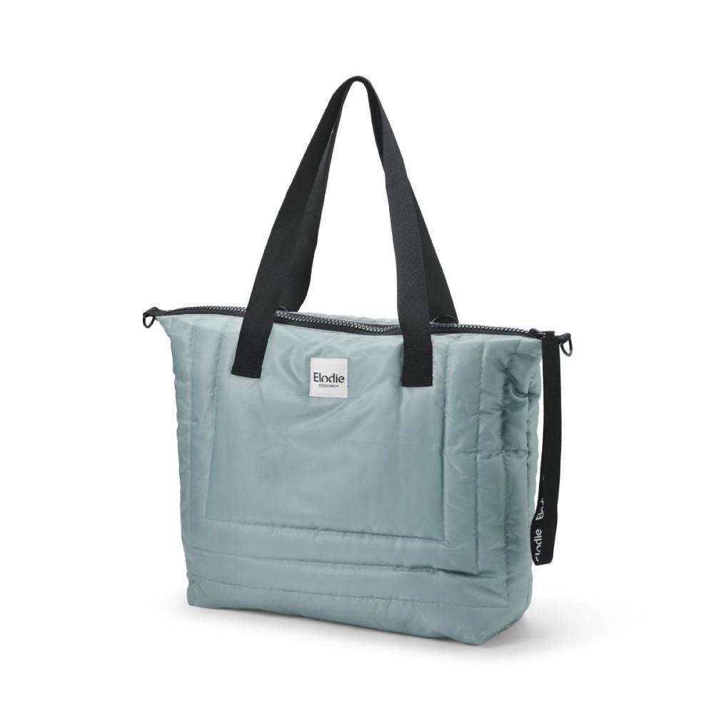 Сумка Elodie Changing Bag Quilted Pebble Green 50670157193NA - фото 4