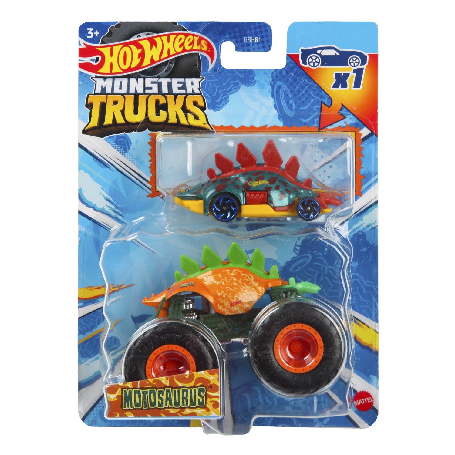 Машина Hot Wheels Monster Truck HKM10 GRH81 - фото 3