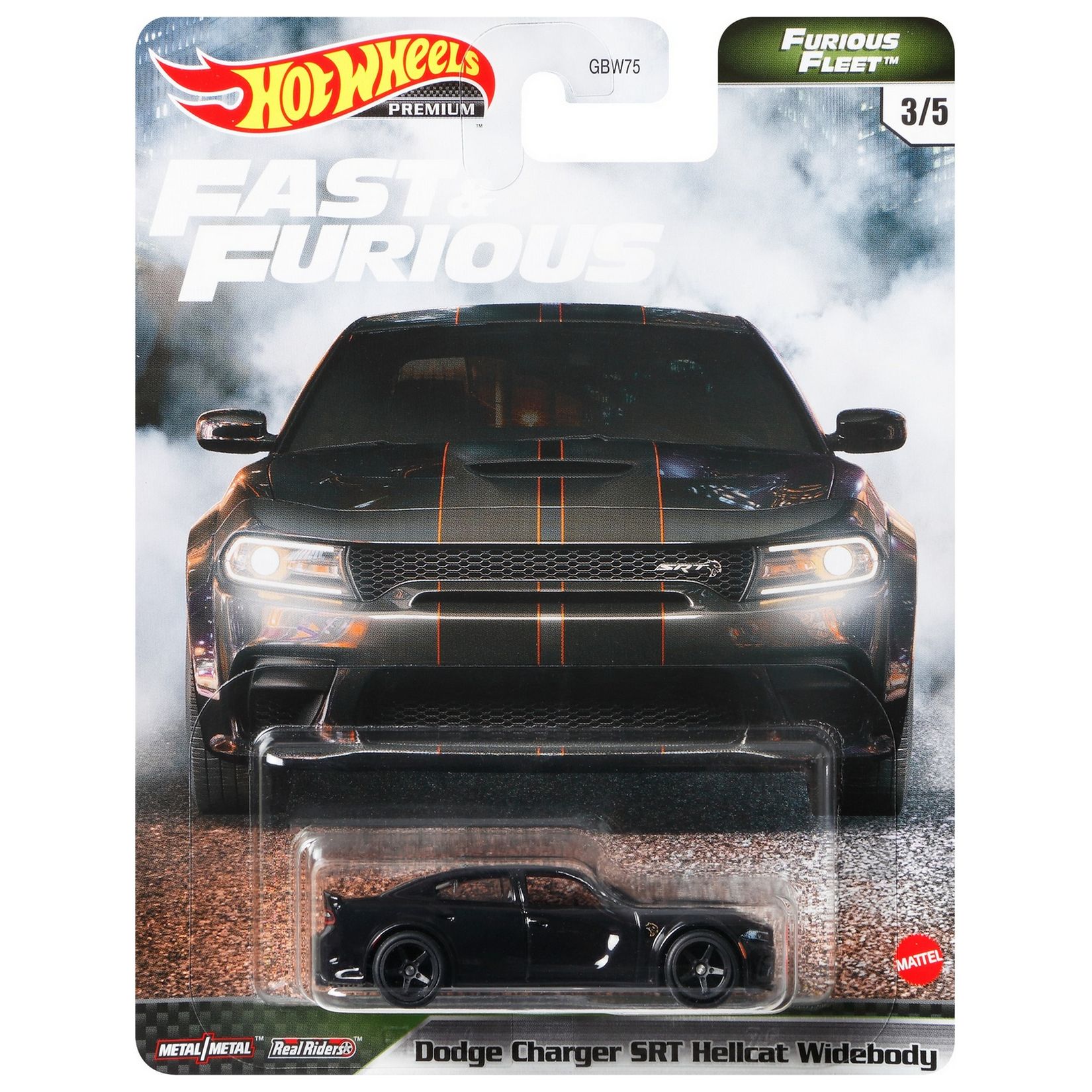 Машинка Hot Wheels Форсаж Додж Чарджер SRT Хелкат GRL82 купить по цене 80 ₽  в интернет-магазине Детский мир