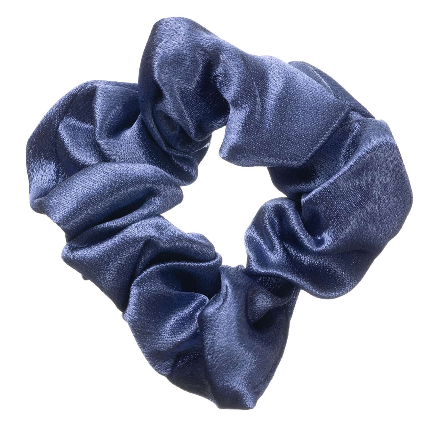 Резинка для волос Dewal Beauty из ткани синяя - фото 1