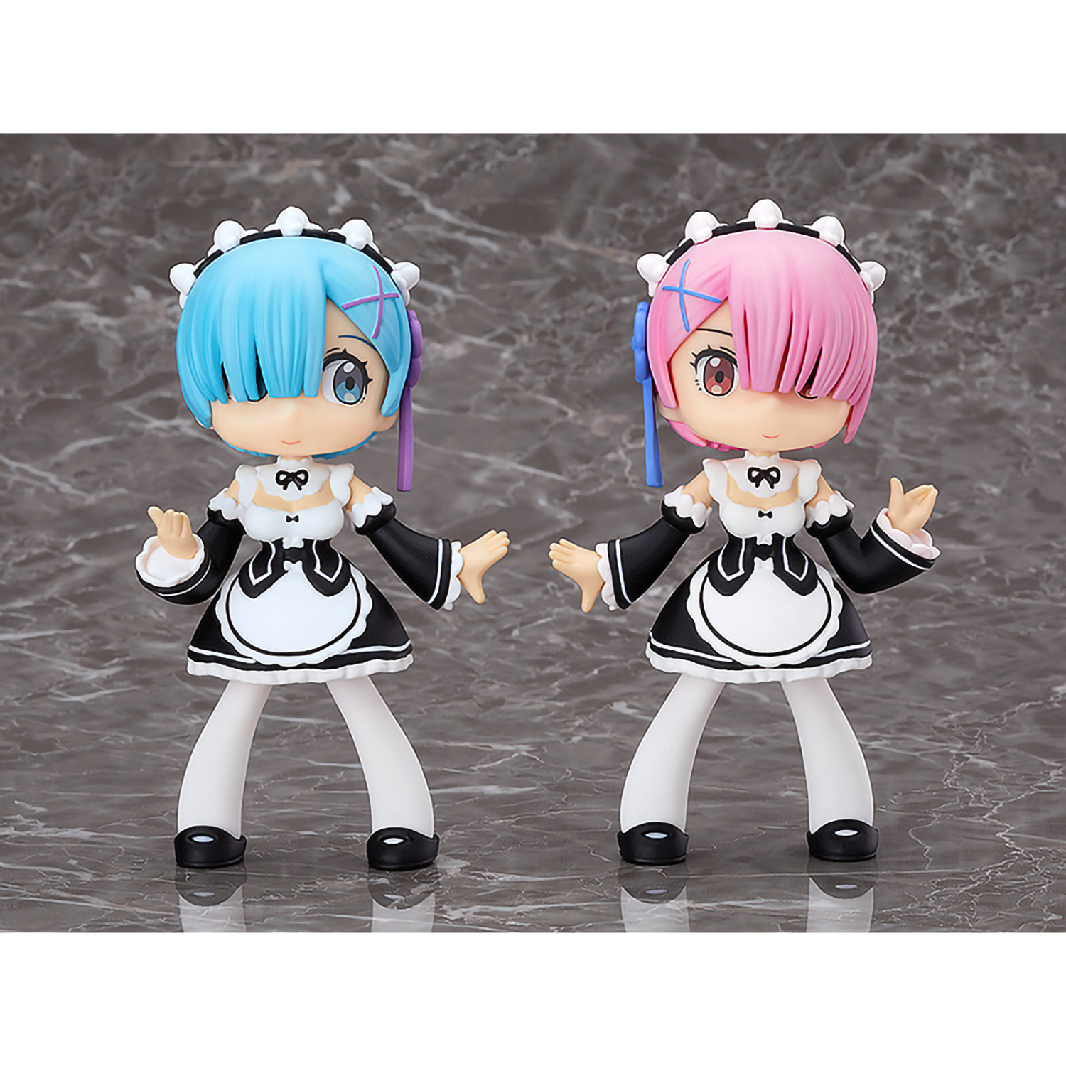 Набор фигурок Good Smile Company Rem Ram 2 шт 4996697050014 - фото 5