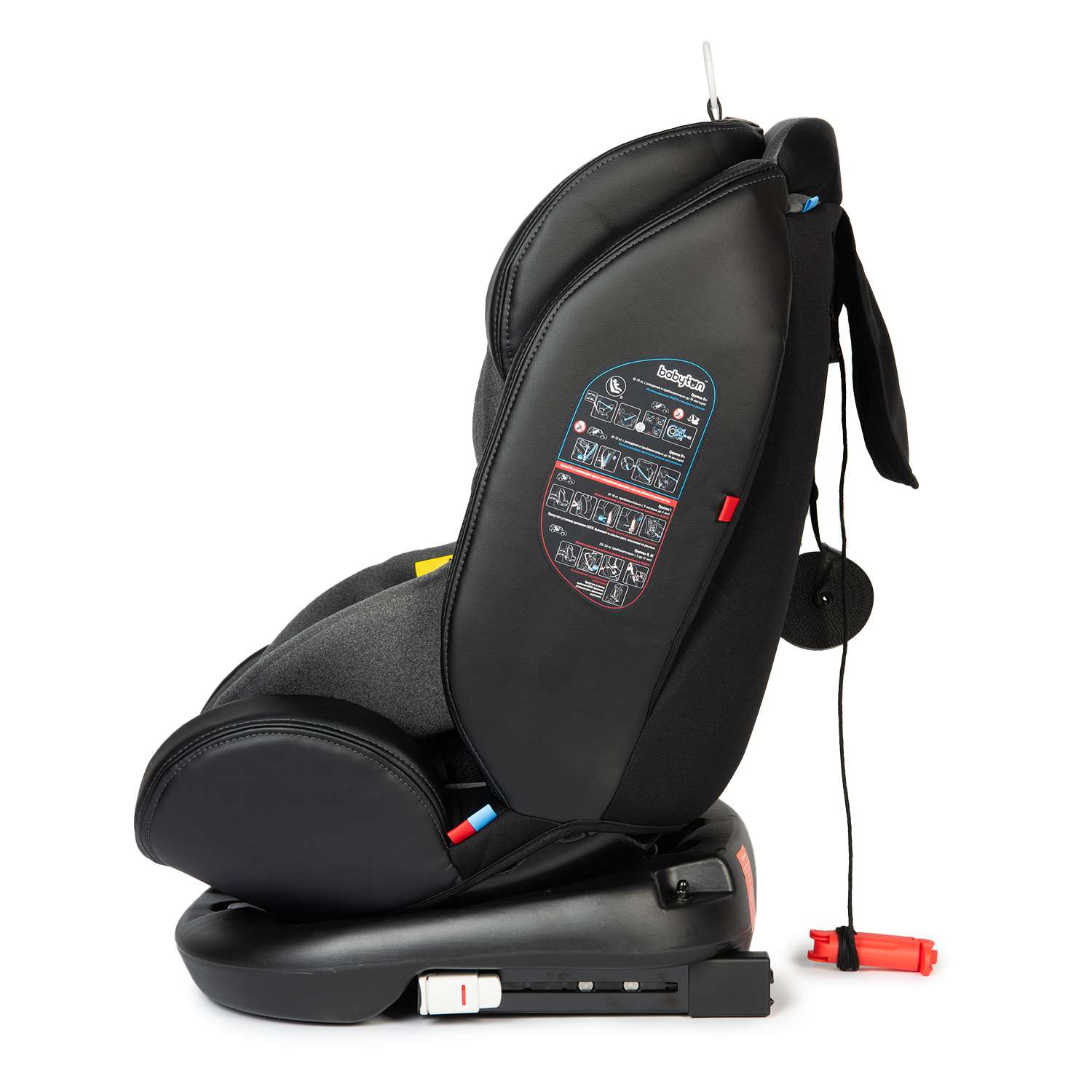 Автокресло Babyton Multi-Stage Black Isofix 0+/1/2/3 (0-36 кг) - фото 10