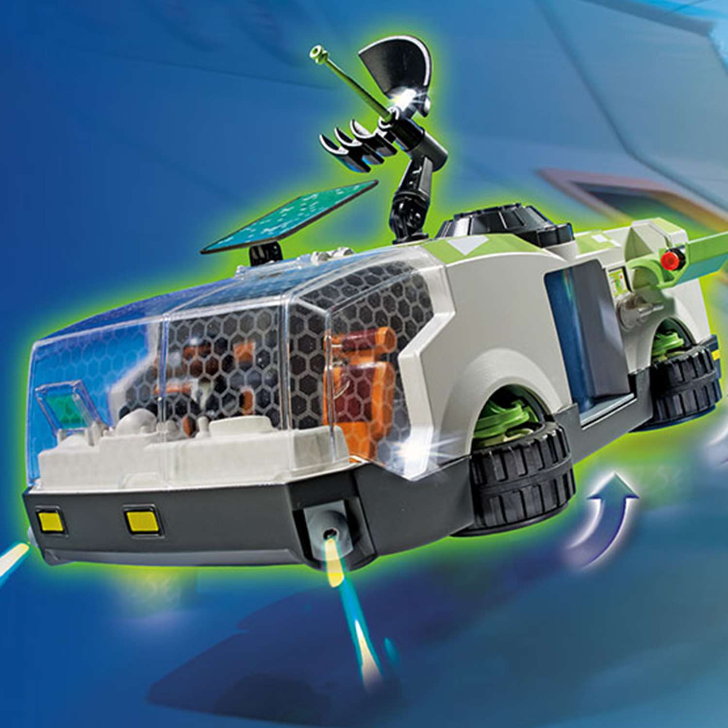 Конструктор Playmobil Супер4. Техно Хамелеон с Джином - фото 5