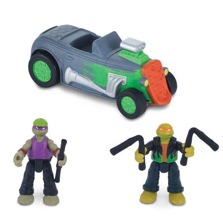 Игрушка Ninja Turtles(Черепашки Ниндзя) Скоростной кабриолет с Майки и Донни 87612