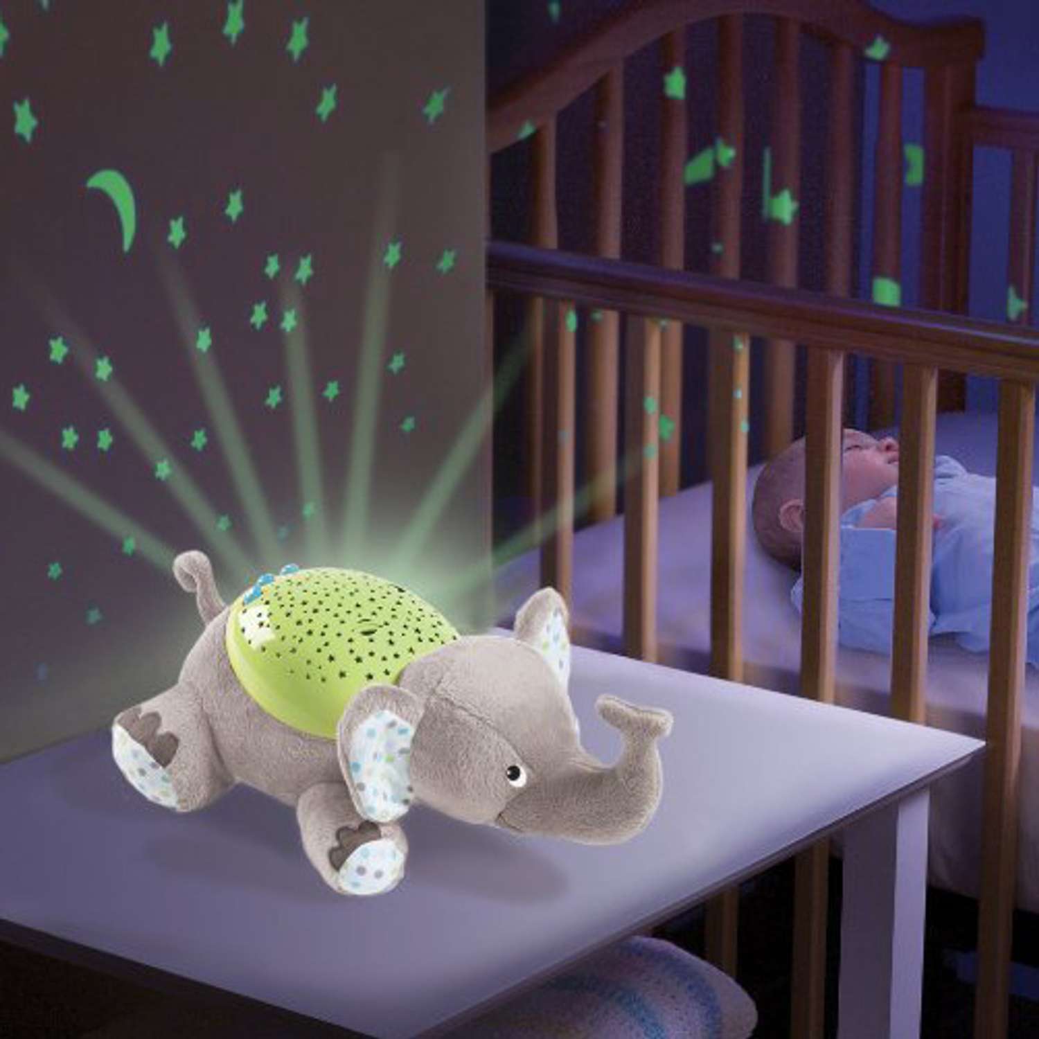 Светильник-проектор звездного неба Summer Infant Eddie the Elephant - фото 2