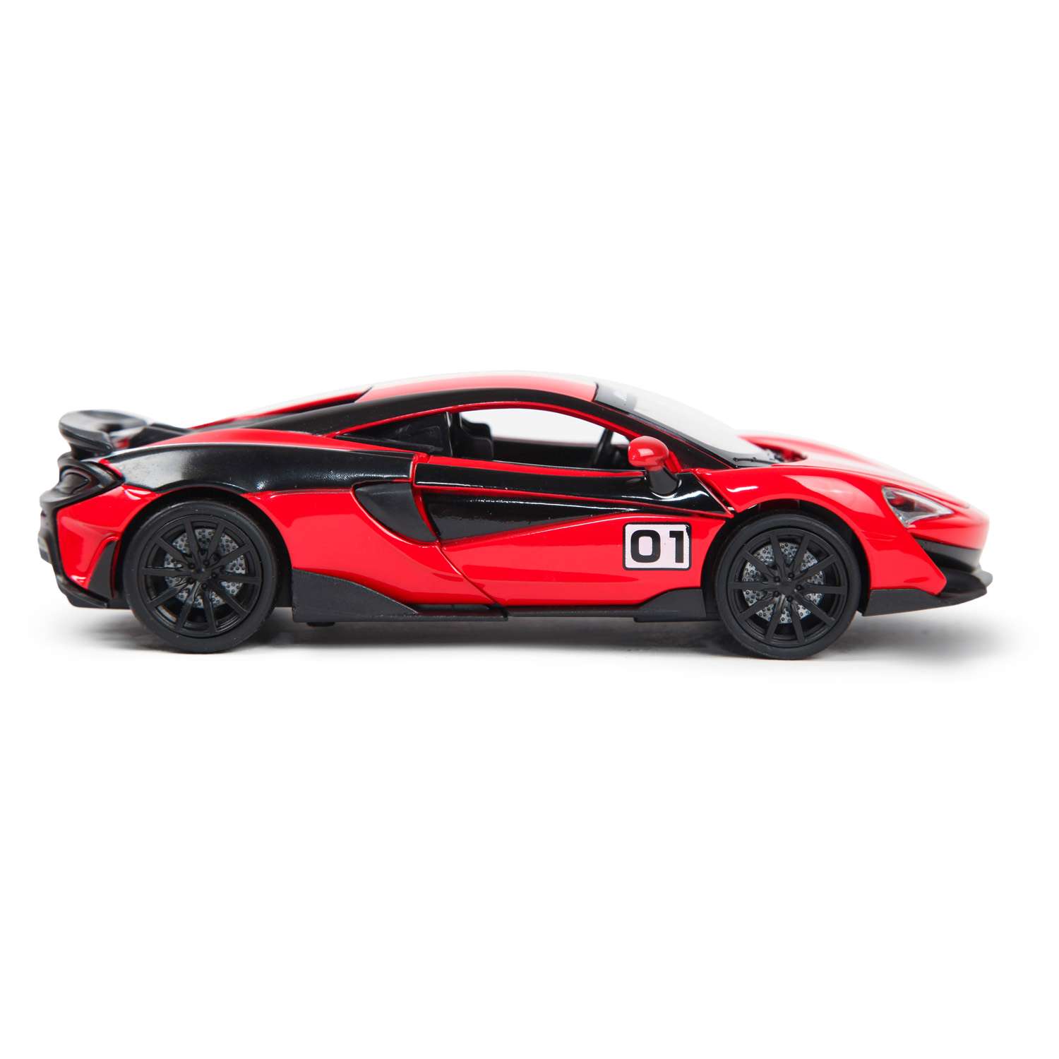 Автомобиль Mobicaro McLaren 600LT 1:32 инерционный красный 664994(E) - фото 4