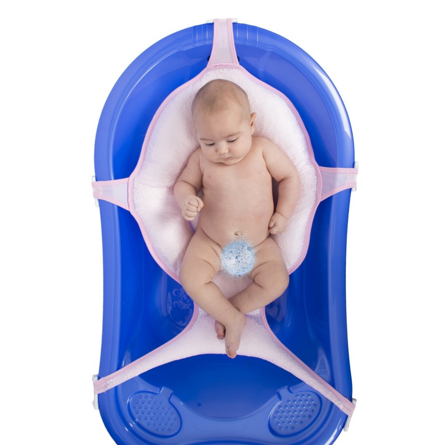 Гамак SEVIBEBE для купания малыша многофункциональный цвет-розовый - фото 2