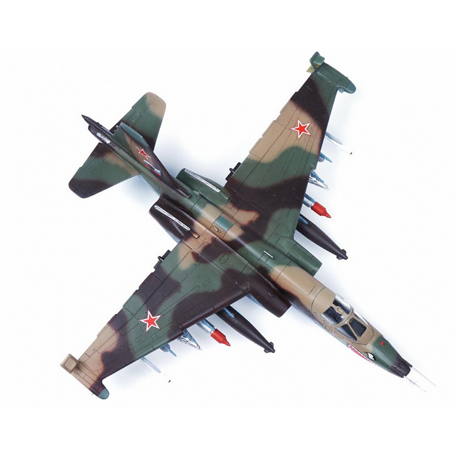 Сборная модель ZVEZDA Советский штурмовик Су-25 7227 - фото 3