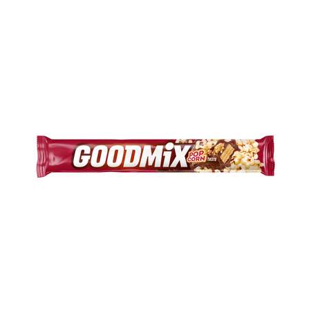 Батончик шоколадный Goodmix Duo попкорн 45г