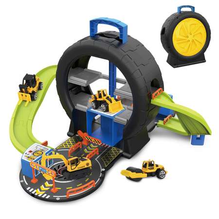 Парковка Funky Toys Строительная техника