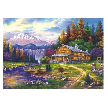 Пазл 1000 деталей ART PUZZLE Закат в горах