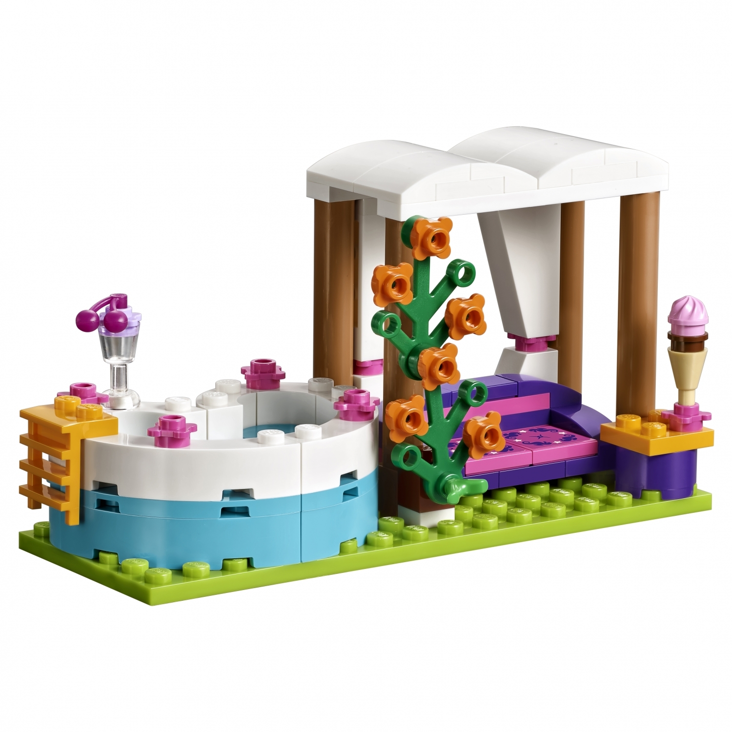 Конструктор LEGO Friends Летний бассейн (41313) купить по цене 3999 ₽ в  интернет-магазине Детский мир