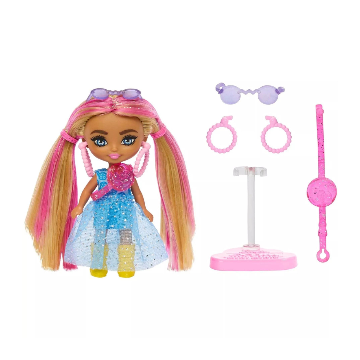 Кукла мини Barbie Extra Minis 00-00019143 - фото 3