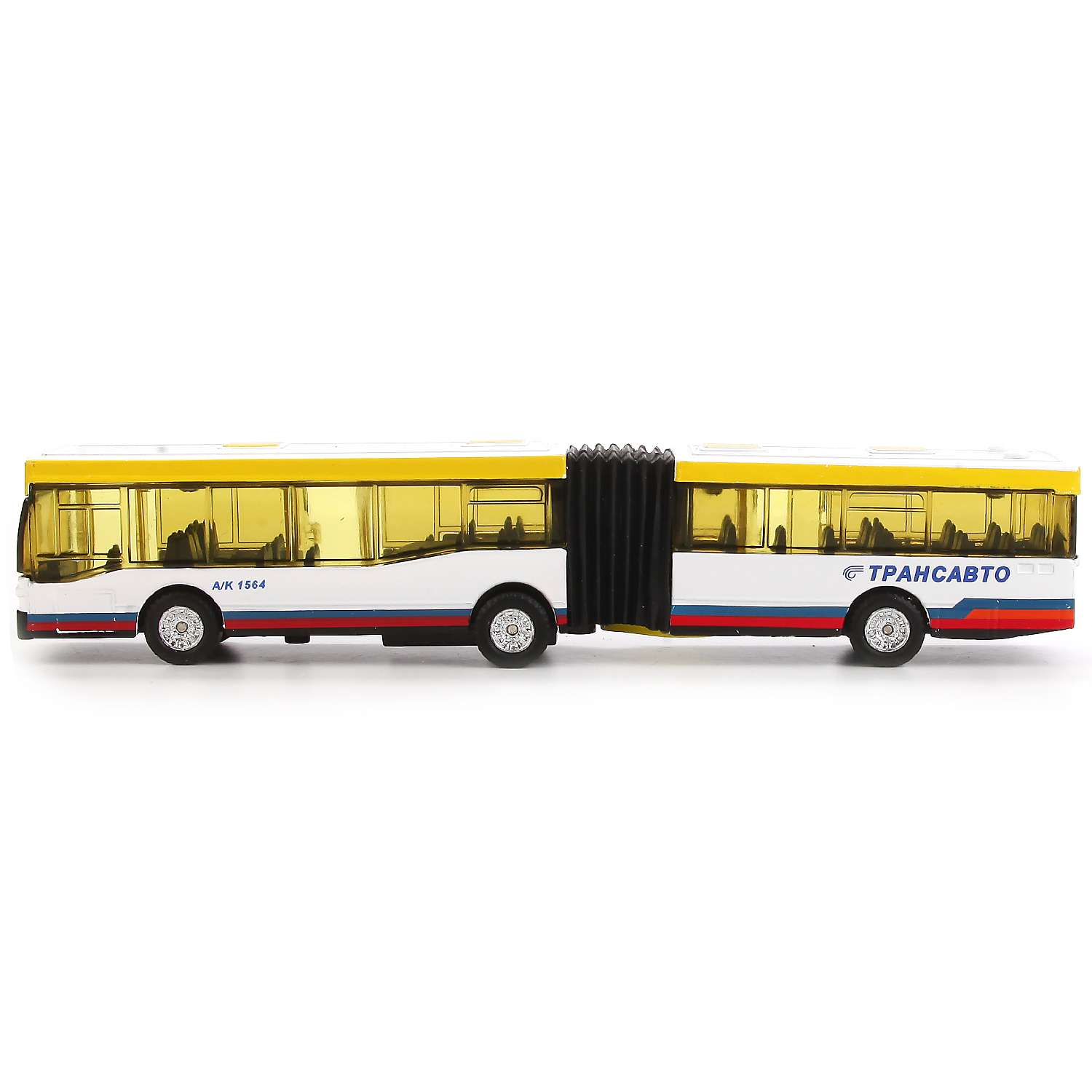 Автобус Технопарк с резиновой гармошкой 223659 - фото 3
