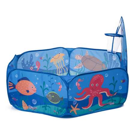 Сухой бассейн BabyGo с шариками Подводный мир YS193090