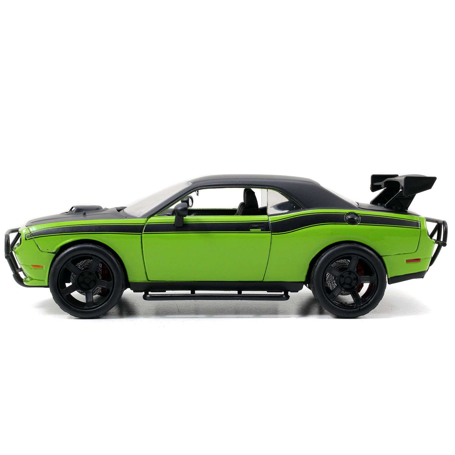 Машина Jada Fast and Furious 1:24 Dodge Challenger SRT8 Зеленая 97131 97131 - фото 6