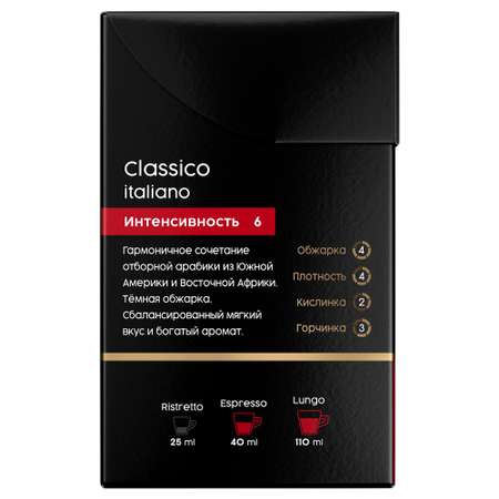 Кофе в капсулах Coffesso Classico Italianо 20 шт