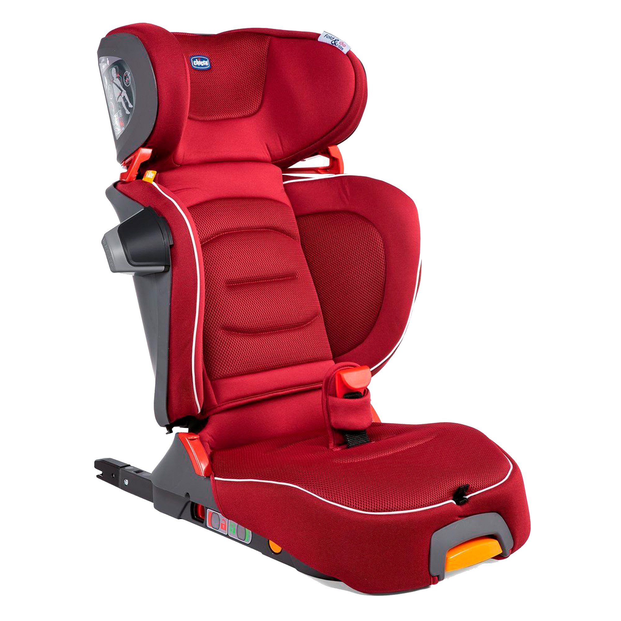 Автокресло Chicco Fold and Go Red Passion Isofix 2/3 (15-36 кг) - фото 1