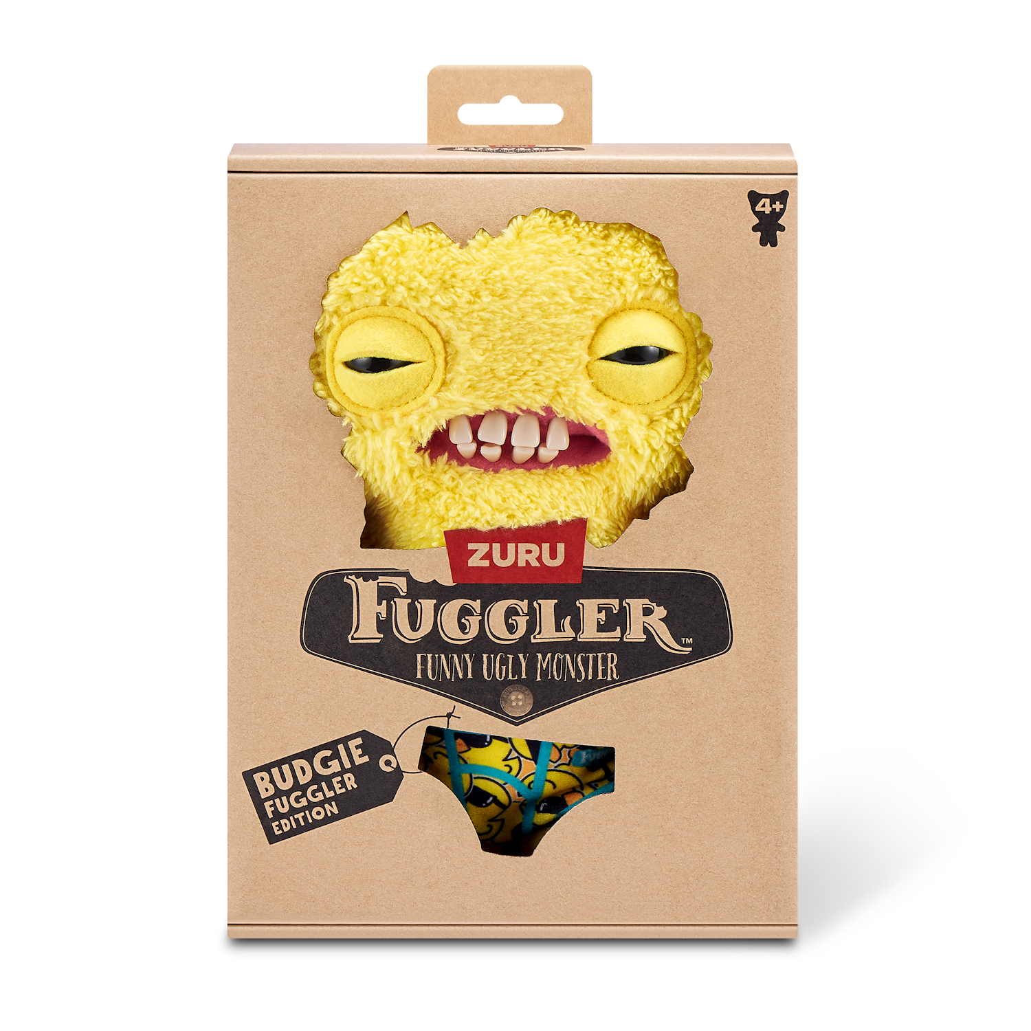 Игрушка мягкая FUGGLER Series 1 Squidge Yellow 15723G - фото 11