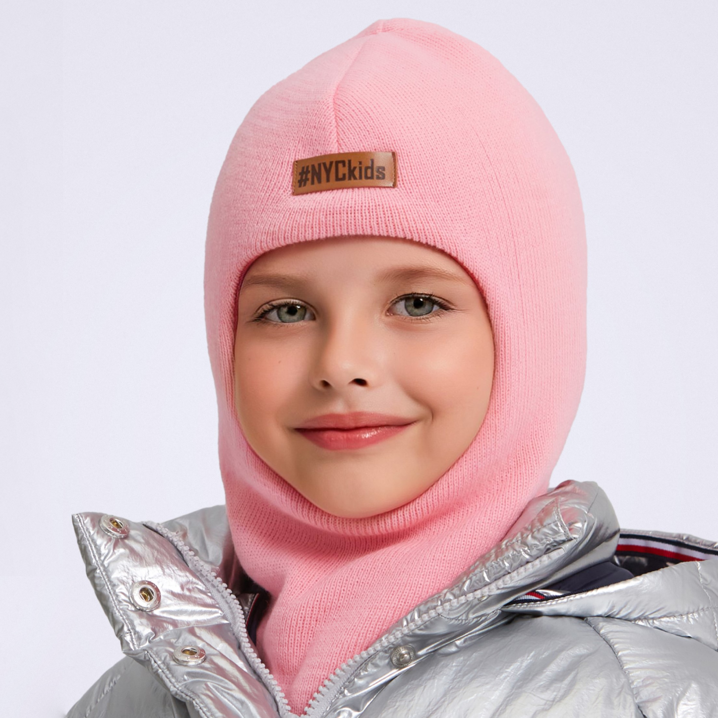 Шапка-шлем NYCkids NYC-H-304-plainHELMwin-Pink - фото 3