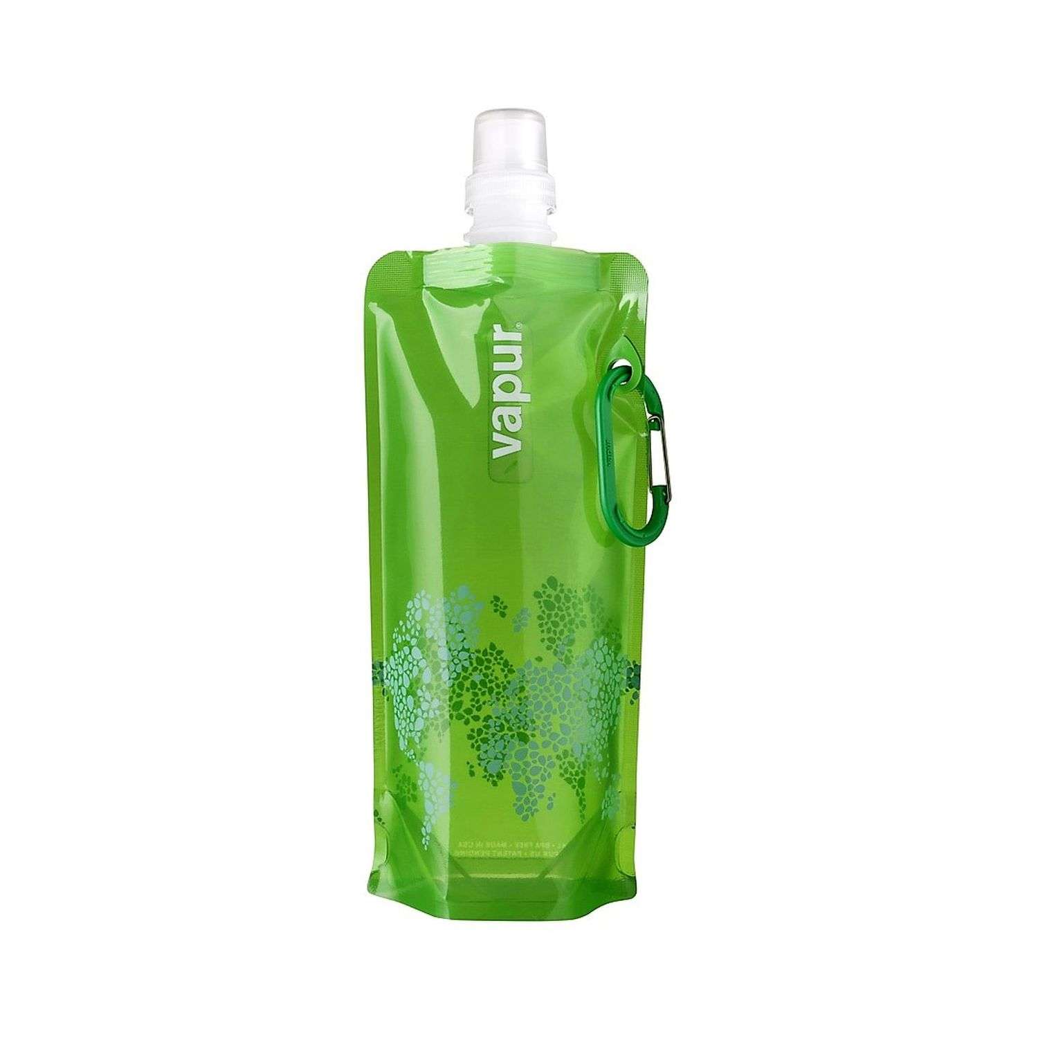 Бутылка для воды Uniglodis Складная зеленая - фото 1