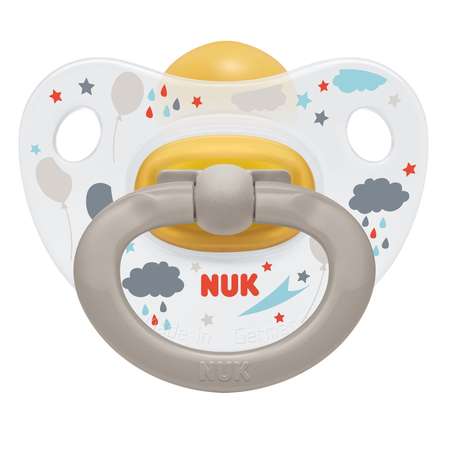 Пустышка Nuk Happy Kids Облака с 18месяцев 10737842