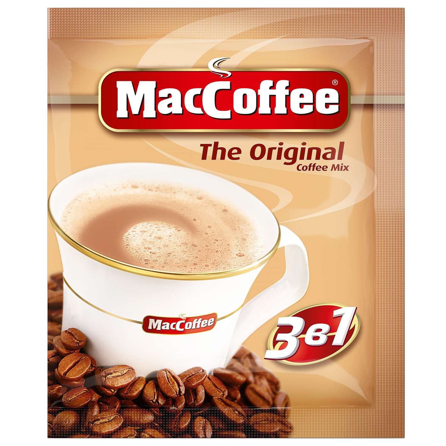 Напиток кофейный Maccoffee 3в1 20г - фото 1