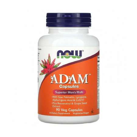Витаминный комплекс для мужчин Now Adam Male Multi 90 капсул