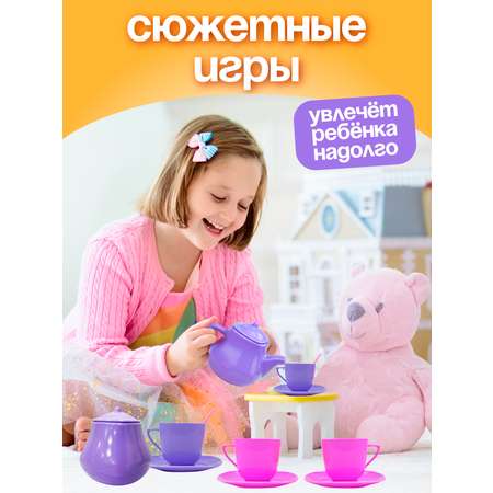 Игровой набор СТРОМ кухонный Мальвина 34 предмета