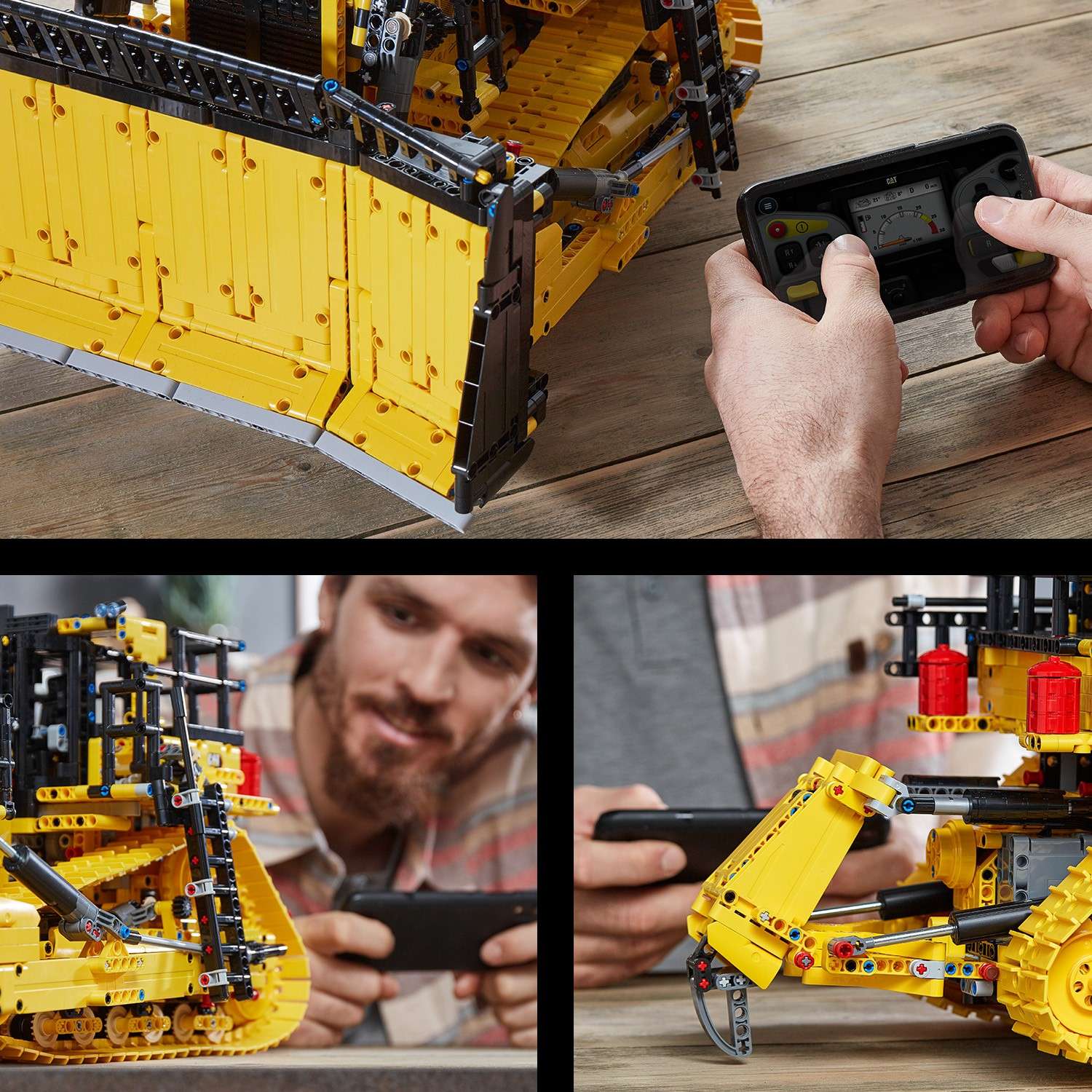 Конструктор LEGO Technic Бульдозер Cat D11T 42131 - фото 10