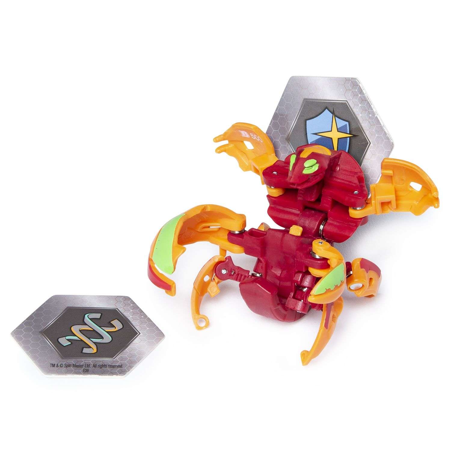 Фигурка-трансформер Bakugan Ультра Crab Red 6045146/20118138 - фото 3