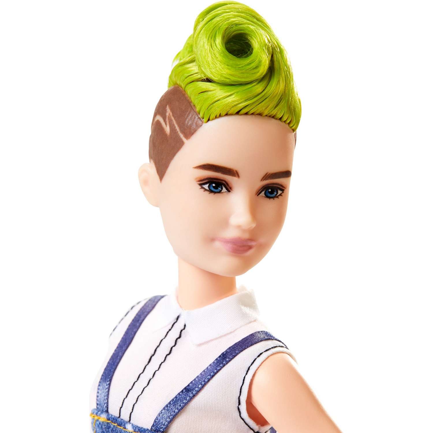 Кукла Barbie Игра с модой 124 Зеленый ирокез FXL57 FBR37 - фото 6