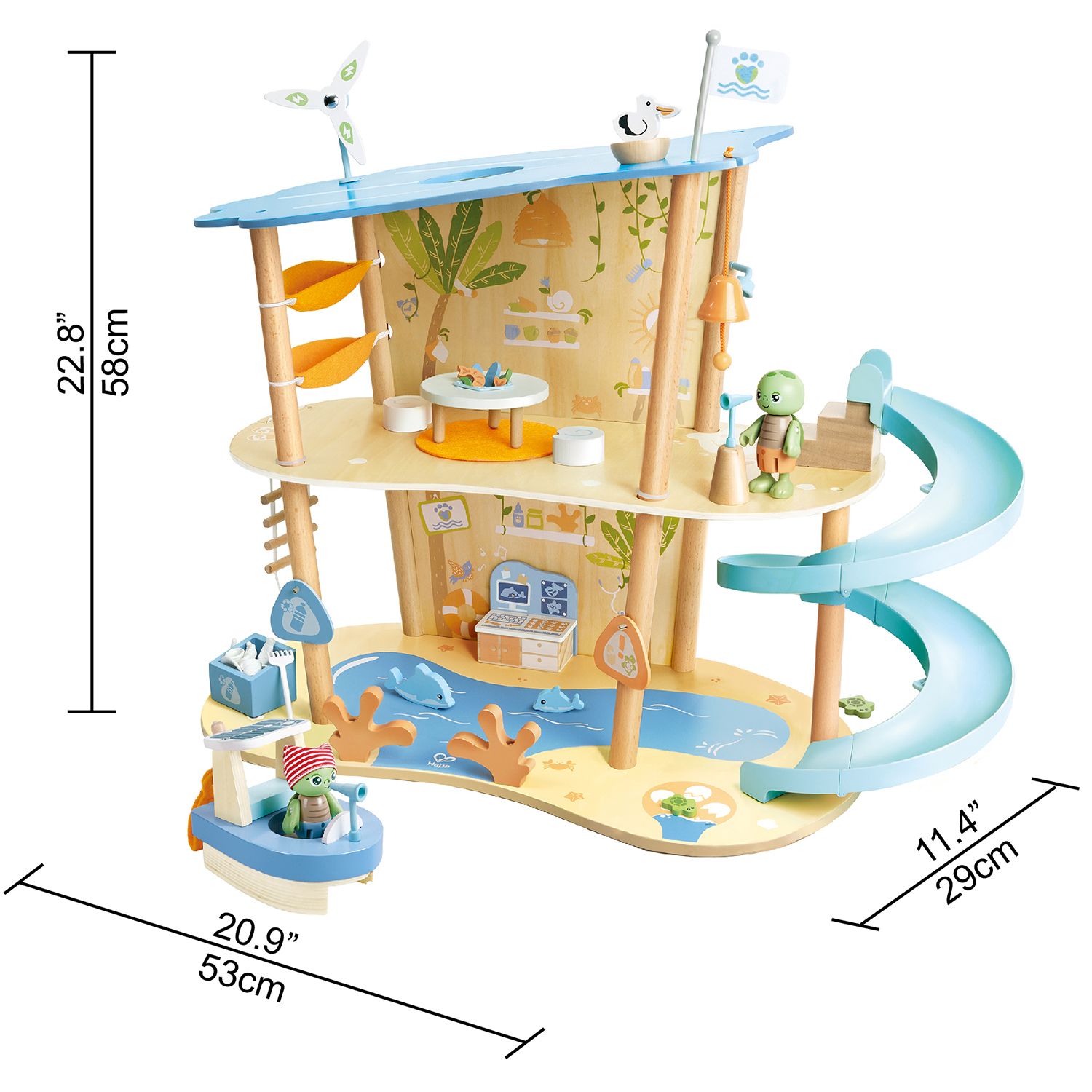 Детский игровой набор HAPE Океаническая спасательная станция E3419_HP E3419_HP - фото 3