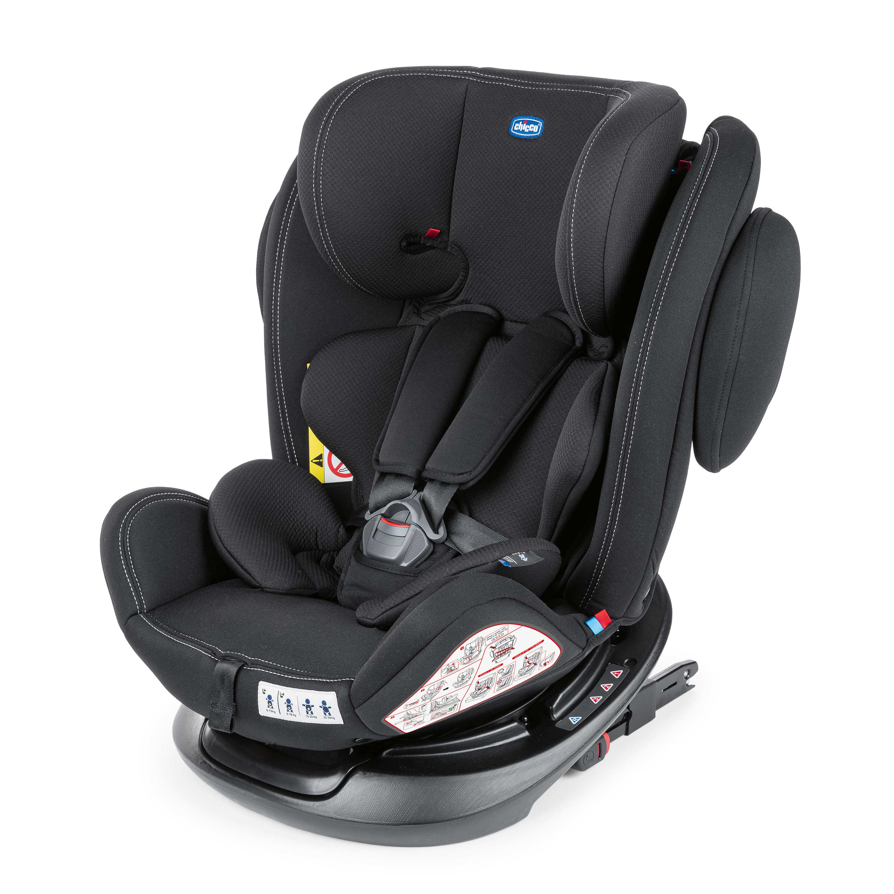 Автокресло Chicco Unico Plus Black Isofix 2/3 (15-36 кг) - фото 1