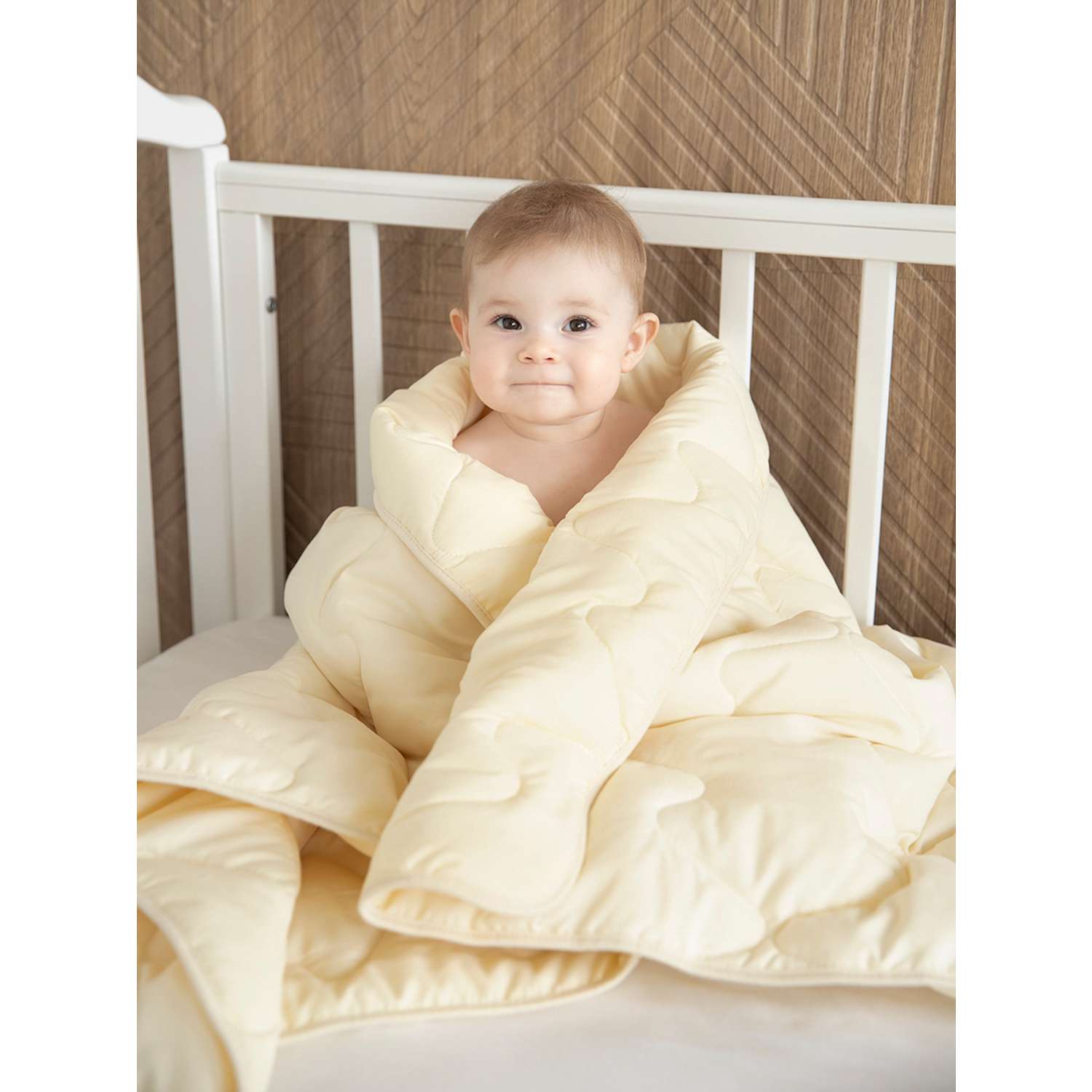 Одеяло детское в кроватку Baby Nice из верблюжьей шерсти - фото 3