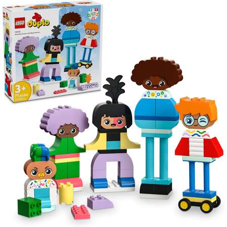 Конструктор LEGO DUPLO Создаваемые люди с большими эмоциями 10423