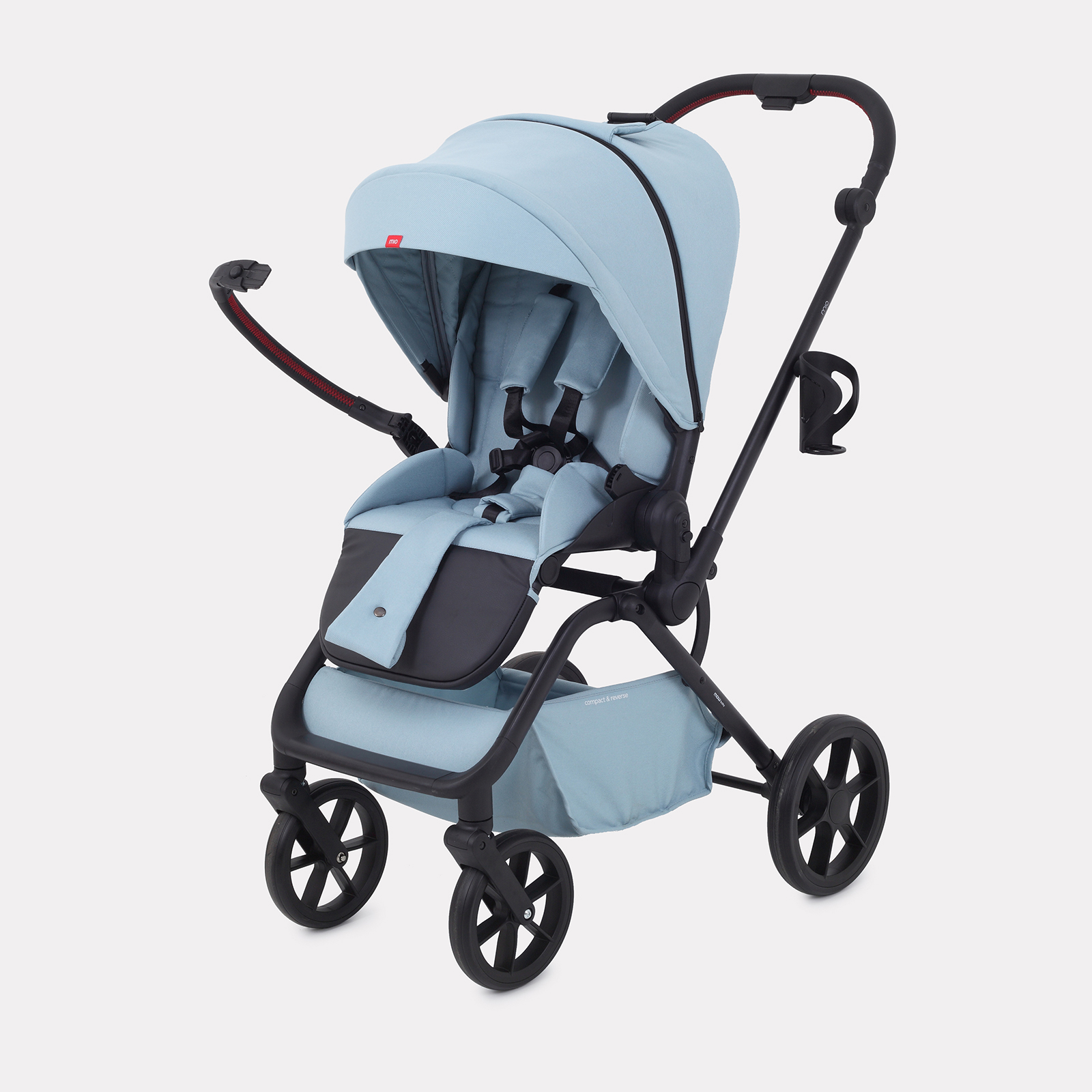 Коляска детская MOWbaby Mio MB102 Blue - фото 2