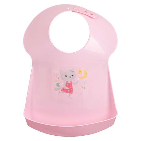 Нагрудник BabyGo пластик 1 шт.