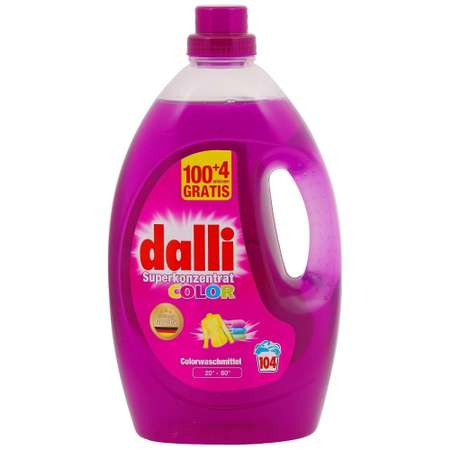 Жидкость для стирки DALLI Color для стирки цветного белья 3.65л 104 стирки