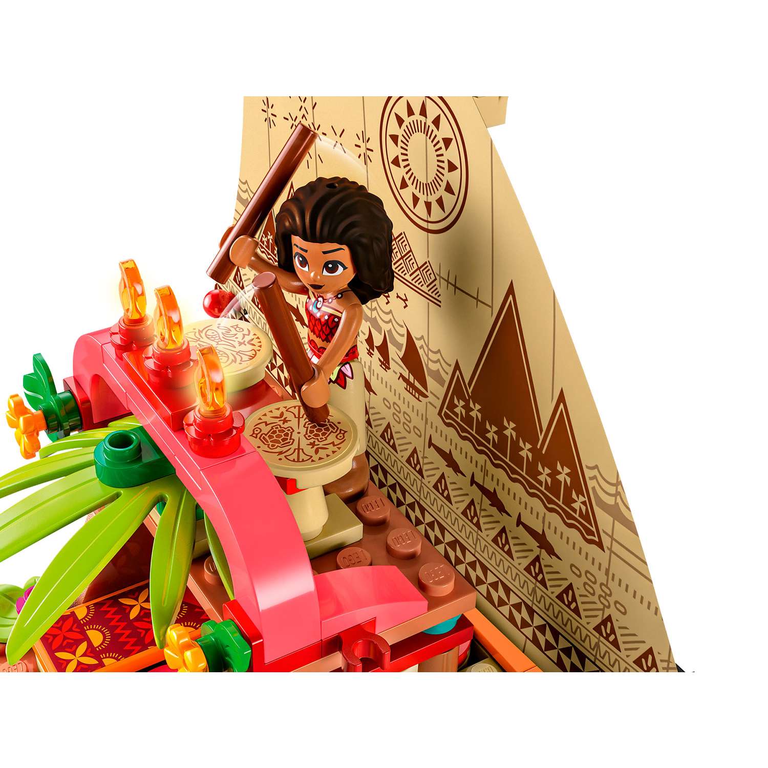Конструктор детский LEGO Princess Лодка-путешественник Моаны 43210 - фото 5