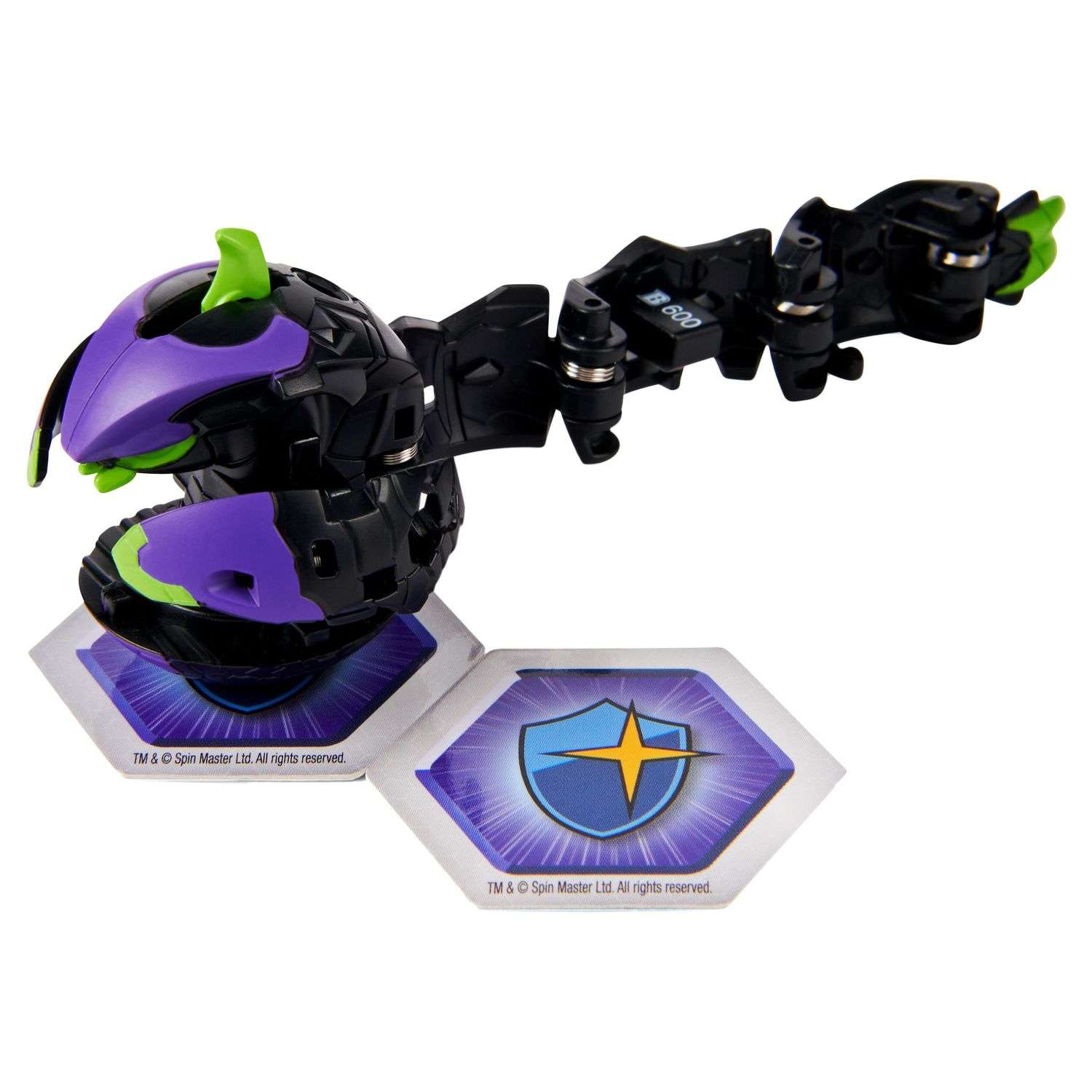 Фигурка-трансформер Bakugan S3 Cumeaea Black 6061459/20132736 - фото 3