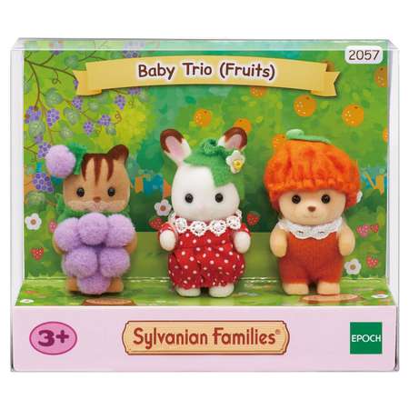 Набор Sylvanian Families Малыши в костюмчиках фруктов 2057