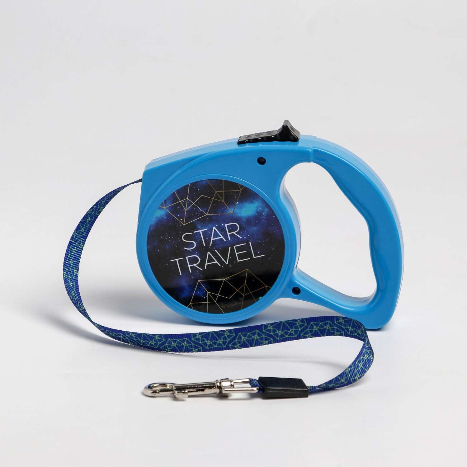 Рулетка Пушистое счастье Star travel 3 м до 12 кг синяя - фото 1