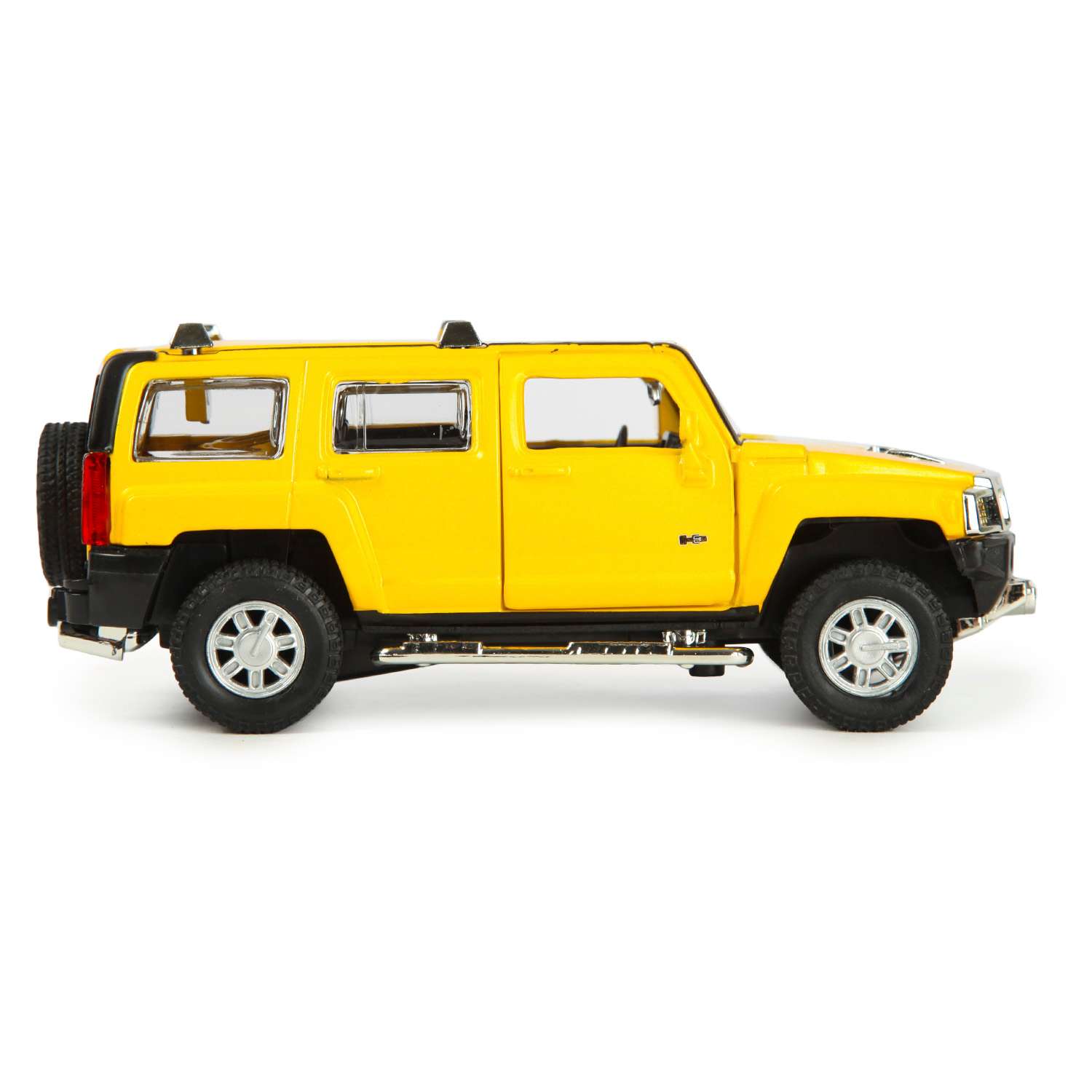 Машинка Mobicaro 1:32 Hummer H3 Желтая 68321 68321 - фото 2