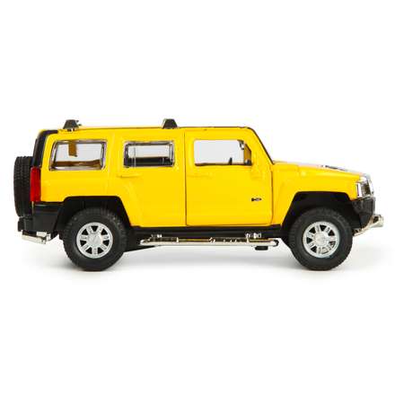 Машинка Mobicaro 1:32 Hummer H3 Желтая 68321