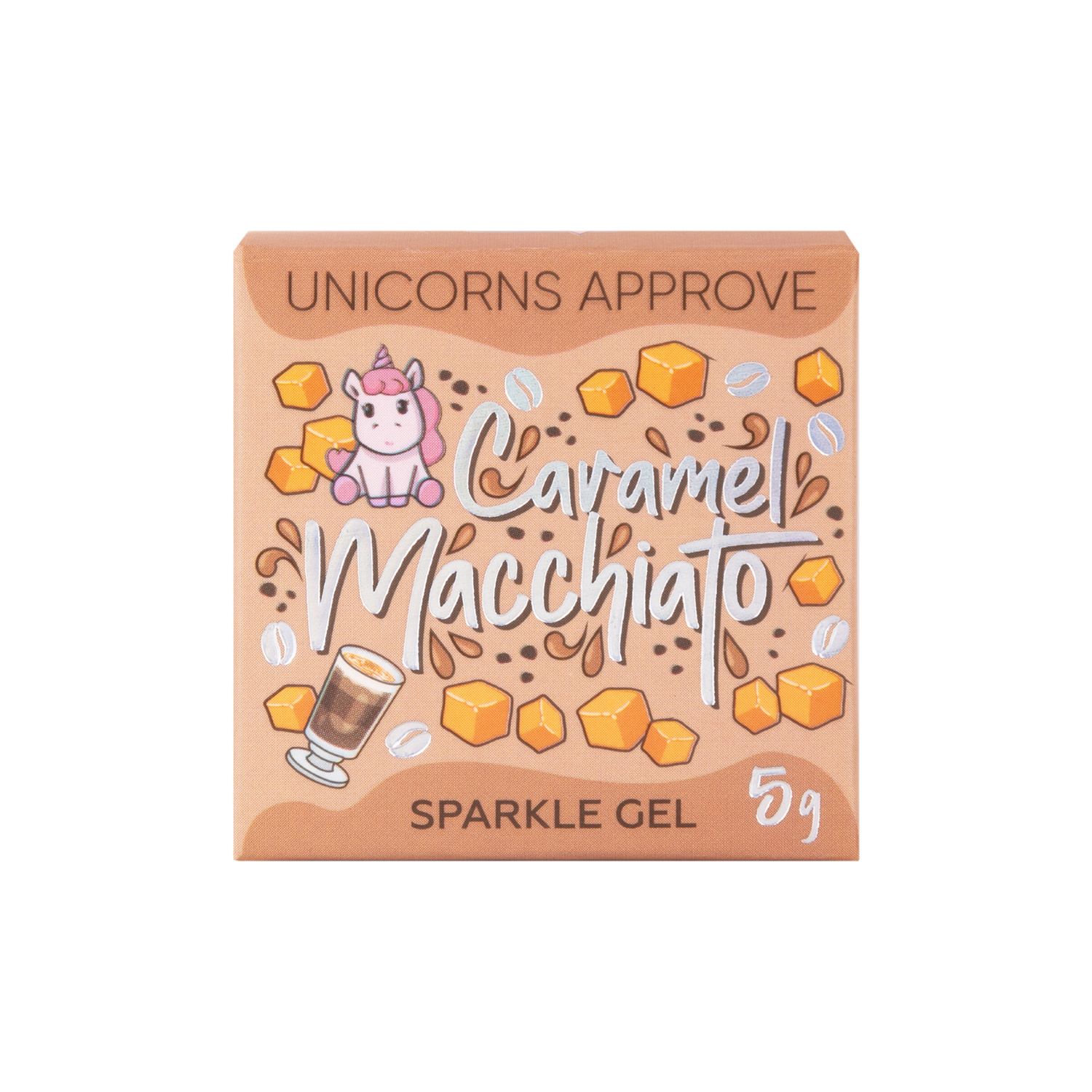 Гель-спаркл для лица и тела UNICORNS APPROVE Approve 003 Caramel Macchiato LTA023786 - фото 3