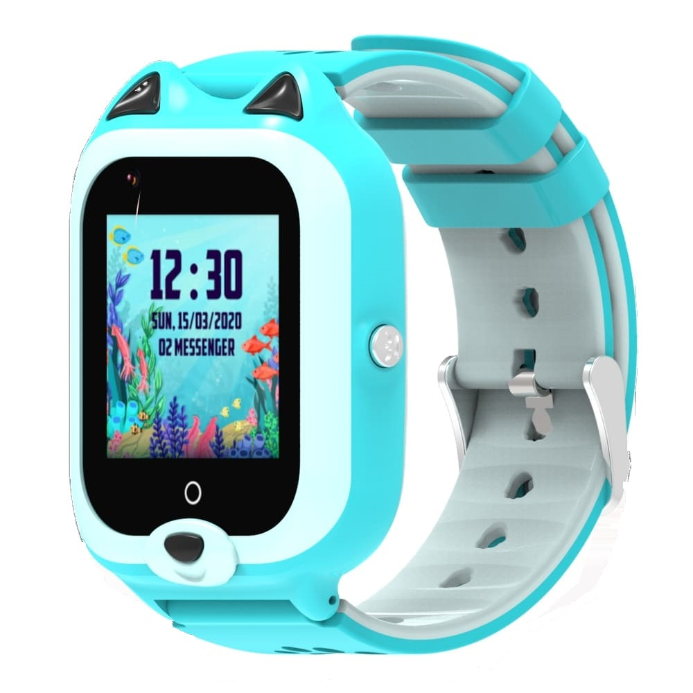 Cмарт-часы Wonlex Часы Smart Baby Watch KT22 Wonlex голубые - фото 1